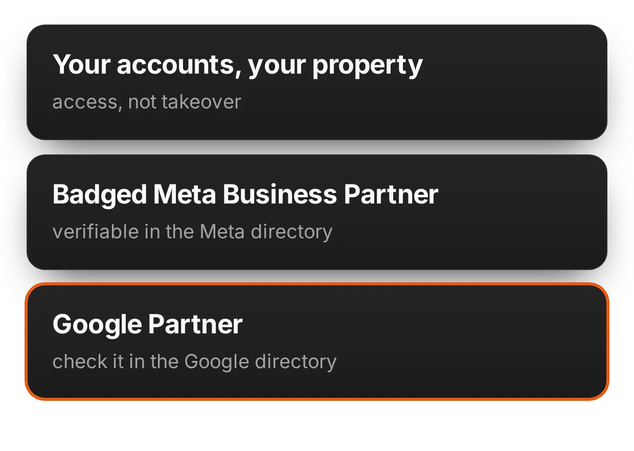 Cookie banner included, or keep the one you have | adsfox, digital marketing agency
